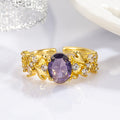 Damen Ring mit kunstvollem Design und funkelnden Zirkonia Shop Nory