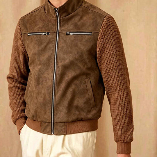Herren Lifestyle Kunstlederjacke Shop Nory