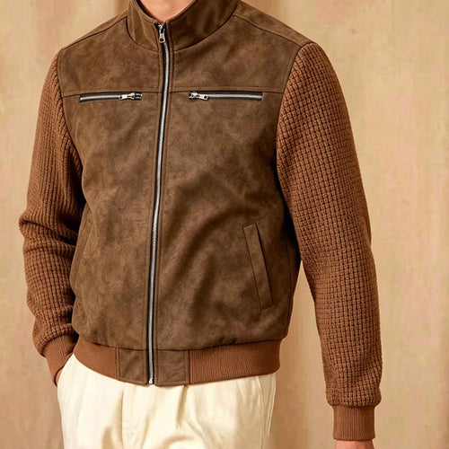 Herren Lifestyle Kunstlederjacke Shop Nory
