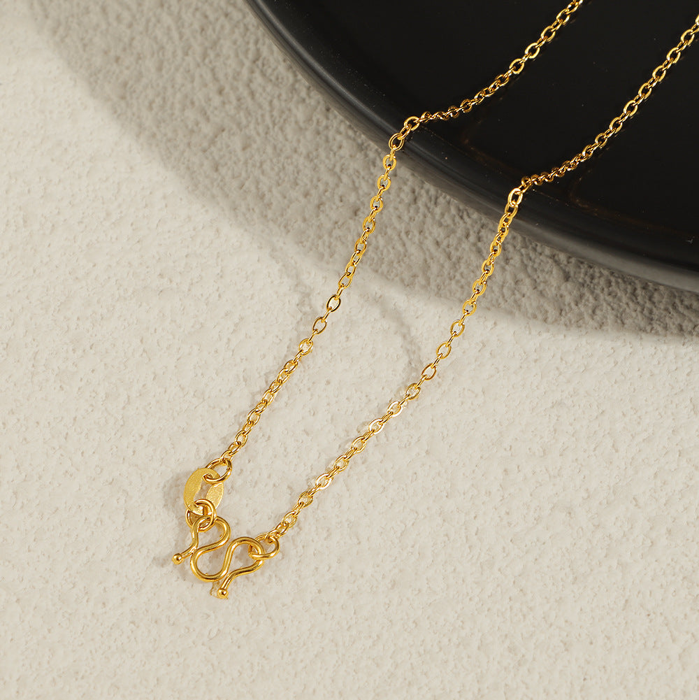 Damen filigrane Gliederkette mit elegantem Verschluss Shop Nory
