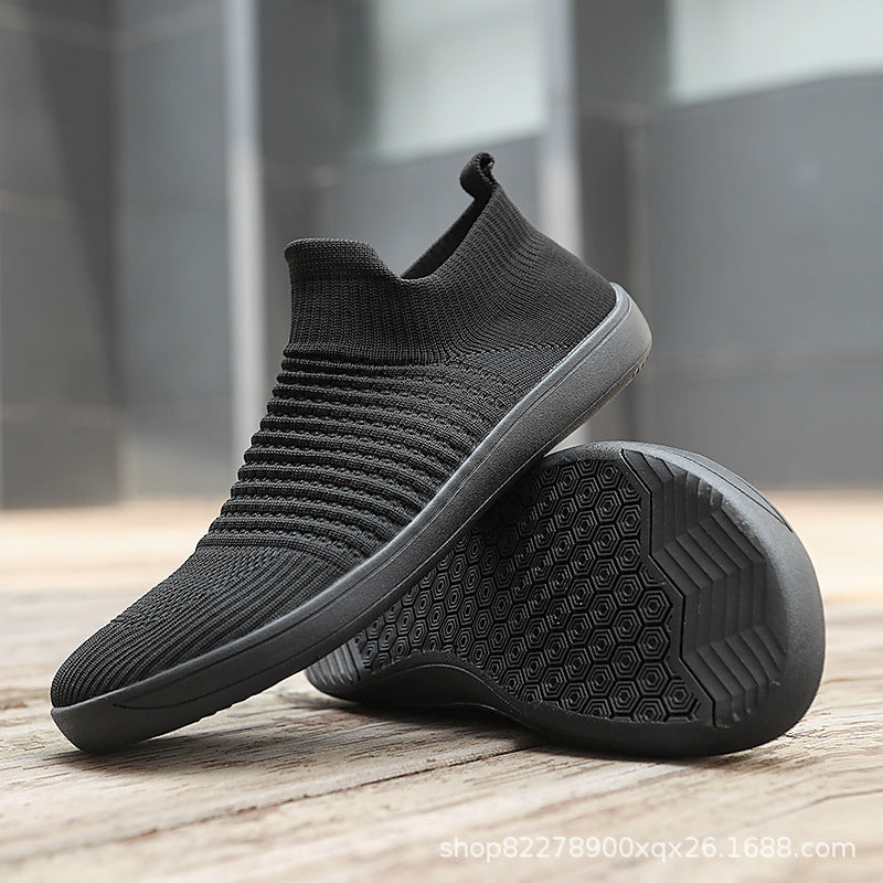 Unisex nan sockenähnlicher Stricksneaker mit elastischem Schaft und rutschfester Gummisohle