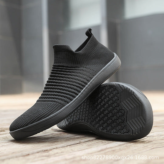 Unisex nan sockenähnlicher Stricksneaker mit elastischem Schaft und rutschfester Gummisohle