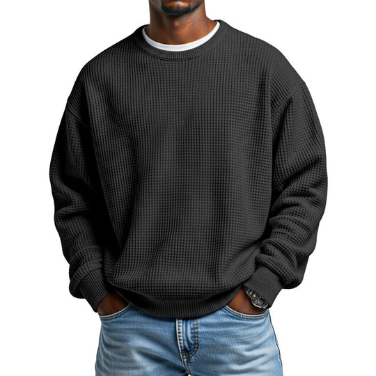 Herren Bequemer Sweatpullover mit Waffelstruktur Shop Nory