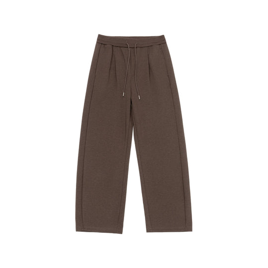 Damen Weite Cropped-Sweathose mit elastischem Bund und Abgesteppter Mittelnaht Shop Nory