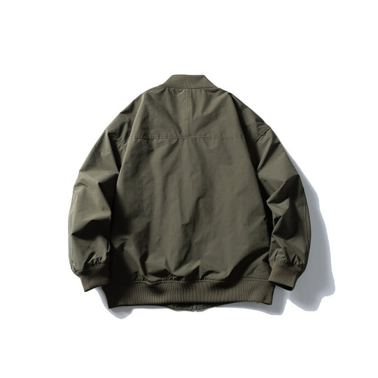 Herren Übergangs-Blouson im Oversize-Schnitt mit geripptem Saum und schrägen Reißverschlusstaschen Shop Nory