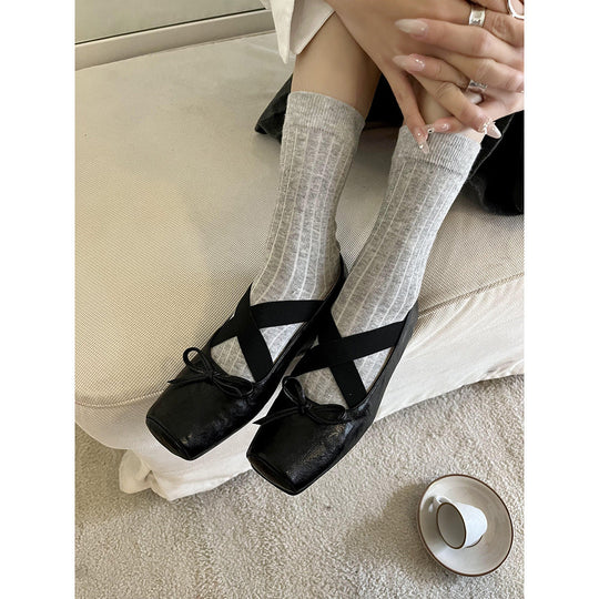 Damen Ballerinas mit elegantem Riemendesign und verbessertem Komfort