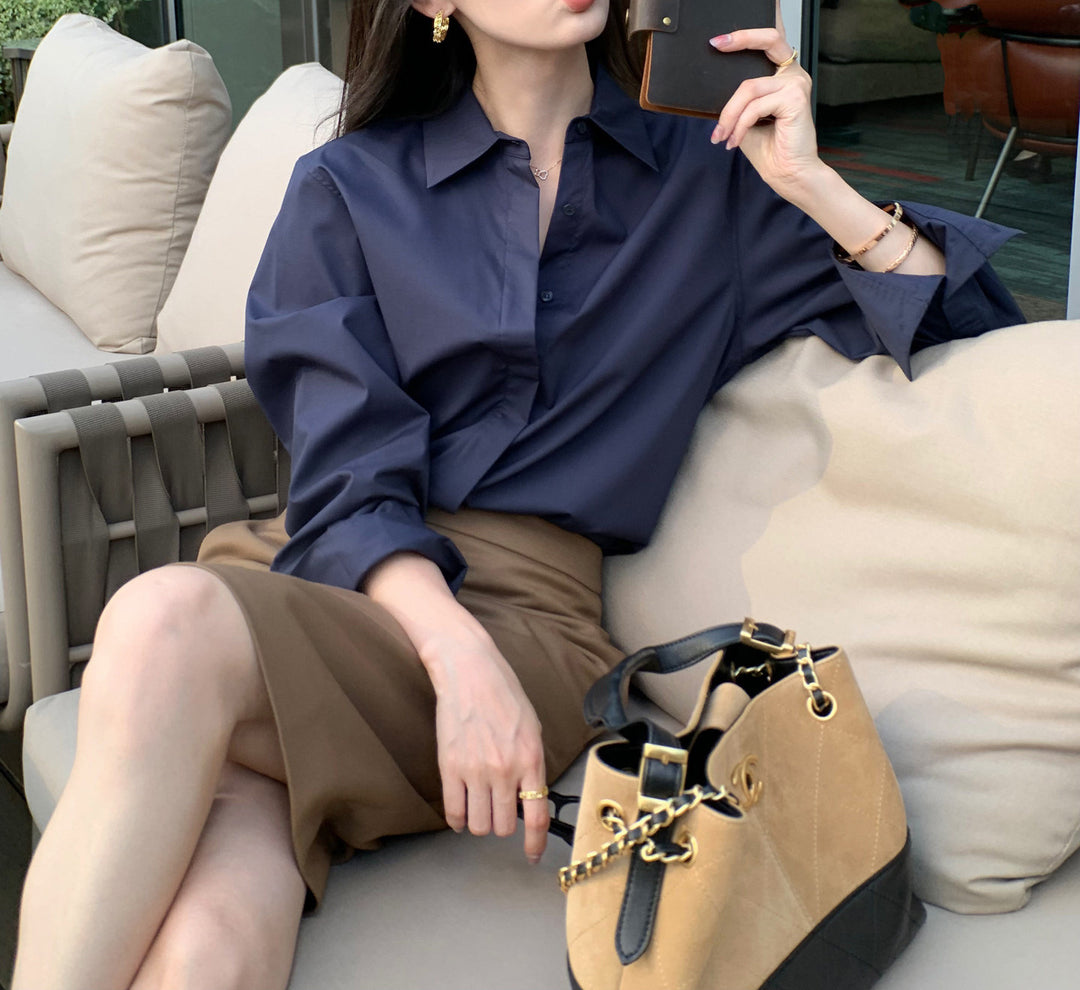 Damen Elegante und lässige Bluse Shop Nory