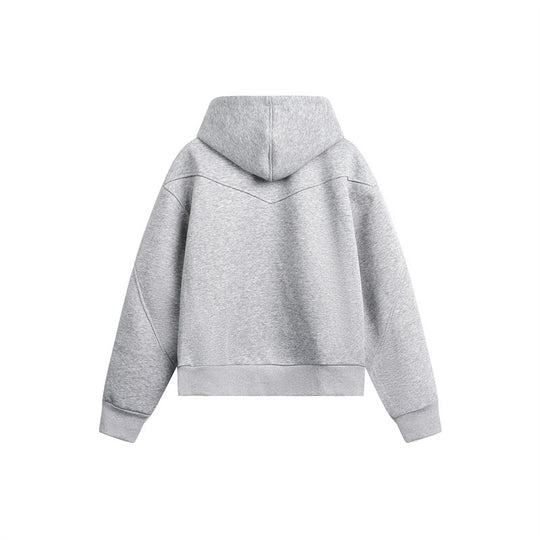 Unisex Oversize Kapuzen-Sweatjacke mit Zwei-Wege-Reißverschluss Shop Nory