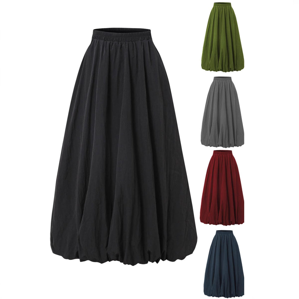 Damen luftiger Midirock