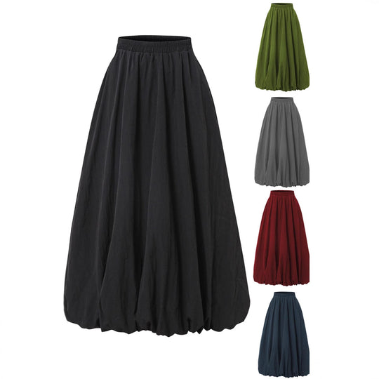 Damen luftiger Midirock
