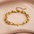 Damenarmband mit außergewöhnlichem Kreuzdesign Shop Nory