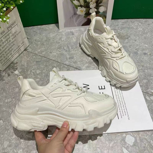 Damen Komfortable Sneaker mit rutschfester Gummisohle und atmungsaktivem Obermaterial
