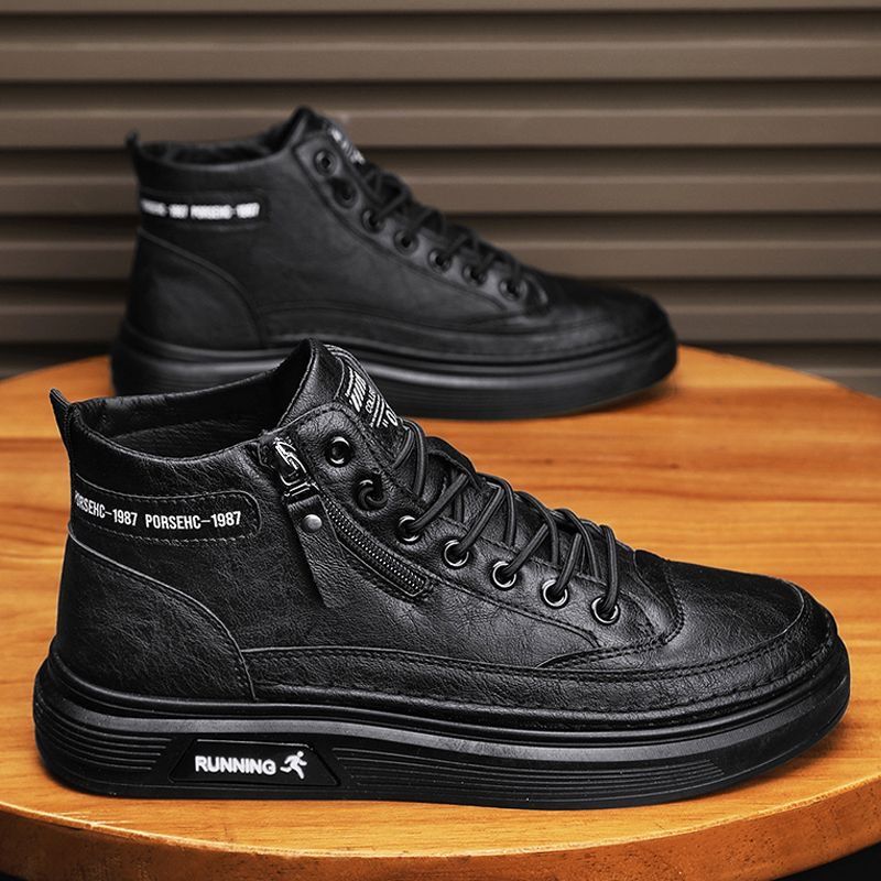 Damen Hohe Sneakers mit praktischem Reißverschluss und robustem Design