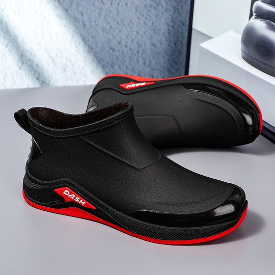 Herren wasserdichte gefütterte Kurzstiefelette mit rutschfester Profilsohle Shop Nory
