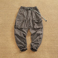 Damen Cargo-Hose mit elastischem Bund und multifunktionalen Taschen