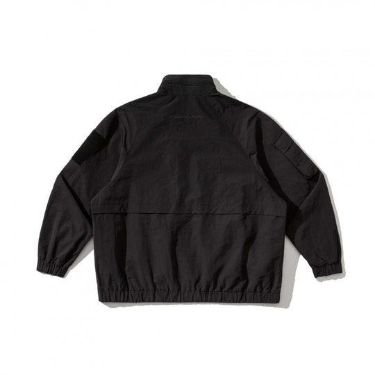 Unisex Oversize-Utility-Jacke mit Multifunktionstaschen, hohem Stehkragen und elastischem Saum Shop Nory