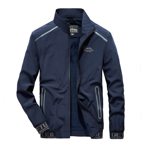 Herren Softshell-Trainingsjacke mit Fleece-Innenfutter, reflektierenden Einsätzen und winddichter Membran Shop Nory