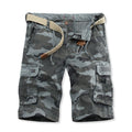 Herren Cargo-Shorts mit mehreren praktischen Taschen und verstellbarem Kordelzug
