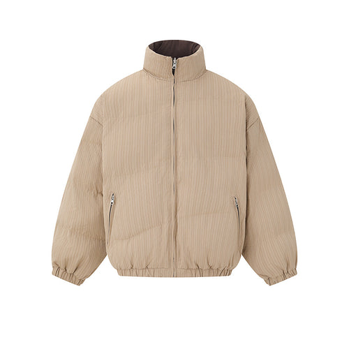 Unisex Wendbare Boxy-Jacke mit gesteppter Außen- und Fleece-Innenseite Shop Nory