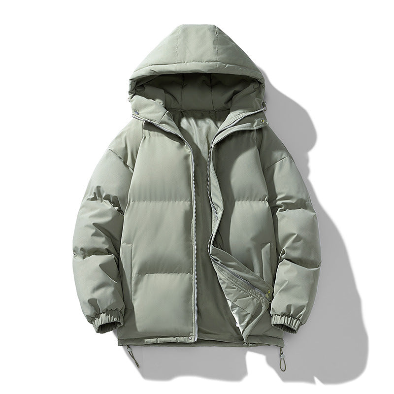 Unisex Gepolsterte Kapuzensteppjacke mit Thermoisolierung und verstellbarem Saum Shop Nory