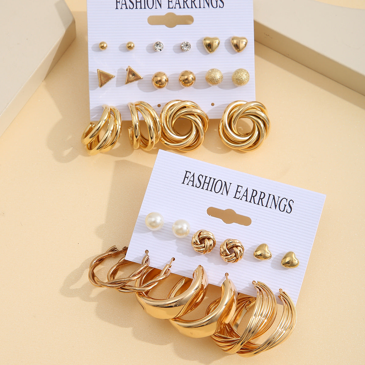 Damen Ohrringe Set mit elegantem und vielseitigem Design Shop Nory