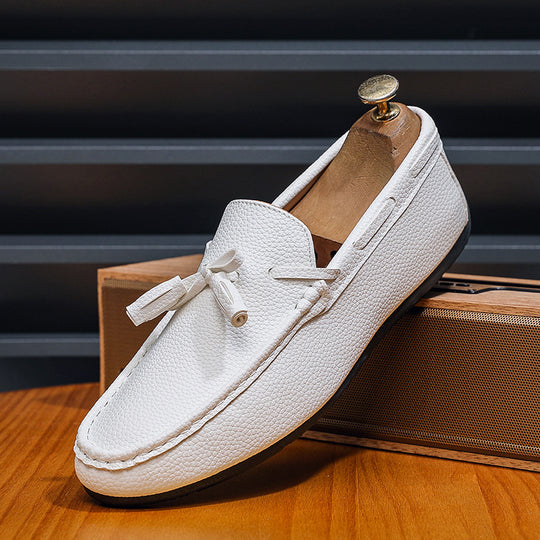 Herren Elegante Mokassins mit modischem Schnürdetail Shop Nory