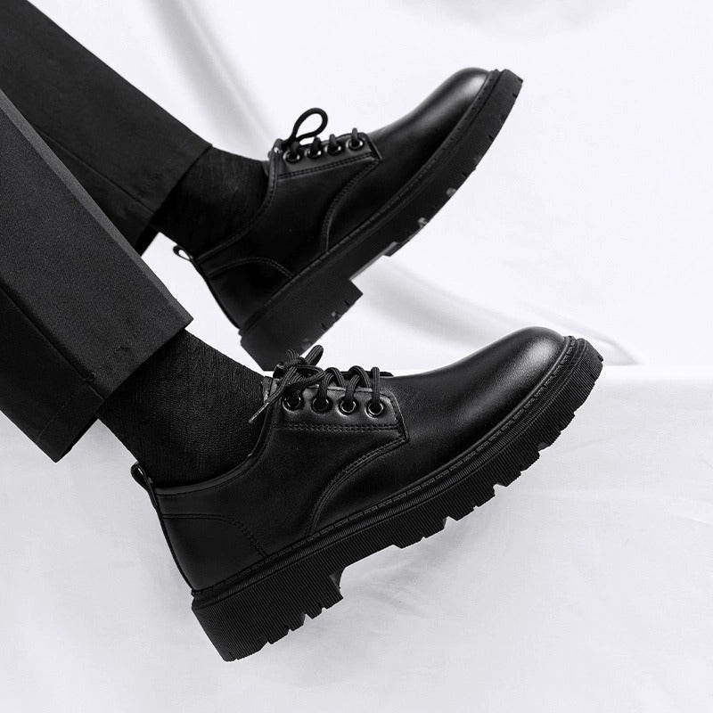 Herren Elegante Schnürschuhe mit rutschfester und stoßdämpfender Sohle