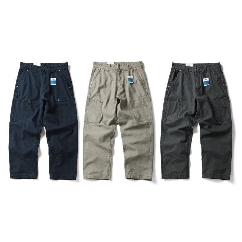 Herren Weite Canvas‑Cargo‑Hose mit großen aufgesetzten Beintaschen und relaxed Baggy‑Schnitt Shop Nory