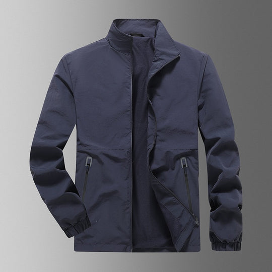 Herren Leichte Windjacke mit hohem Kragen Shop Nory
