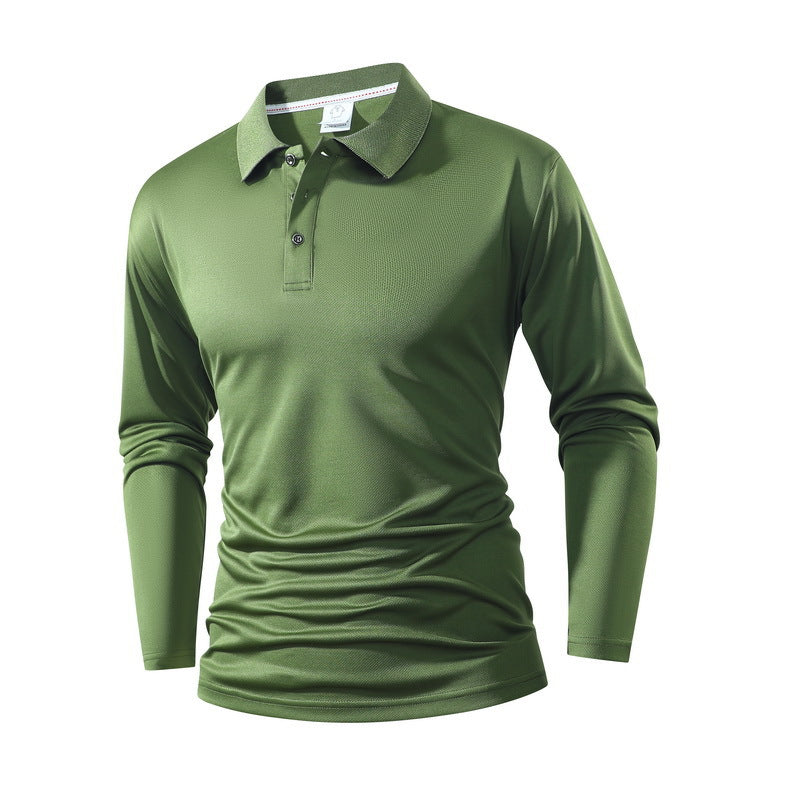Herren Langarm Poloshirt Shop Nory