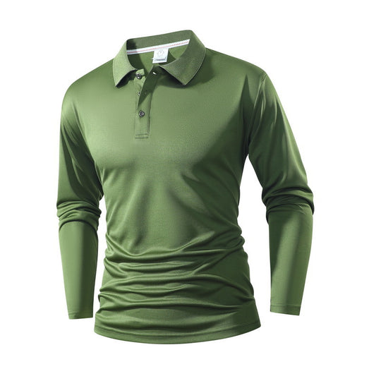 Herren Langarm Poloshirt Shop Nory