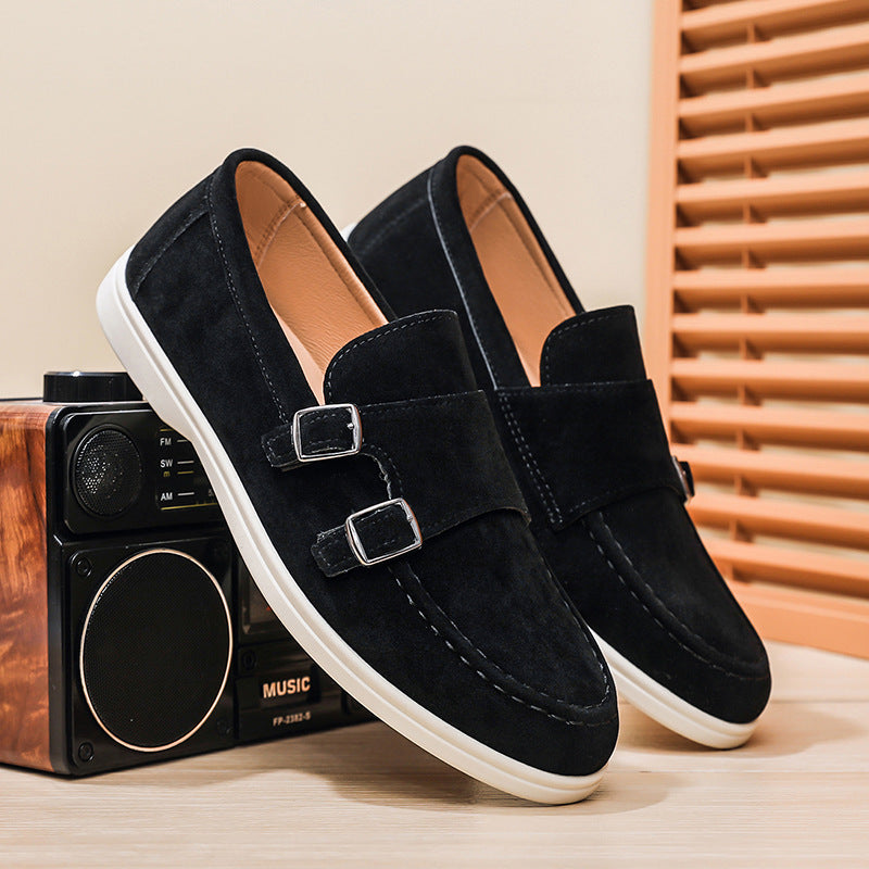 Herren Mokassins mit modischen Schnallen Shop Nory