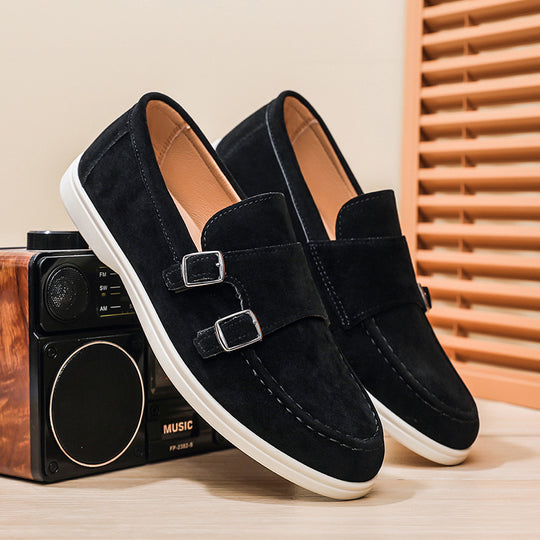 Herren Mokassins mit modischen Schnallen Shop Nory