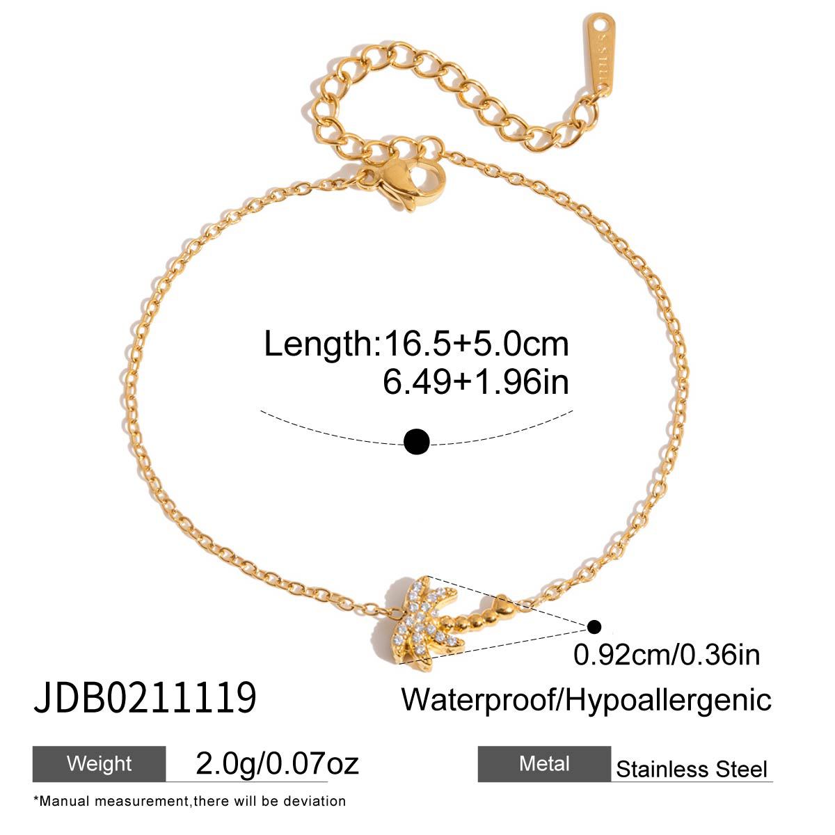 Damen Armreif mit muschelförmigem Design aus hypoallergenem Edelstahl Shop Nory