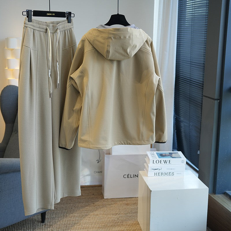 Damen Modische Übergangsjacke mit Stehkragen und praktischen Taschen Shop Nory