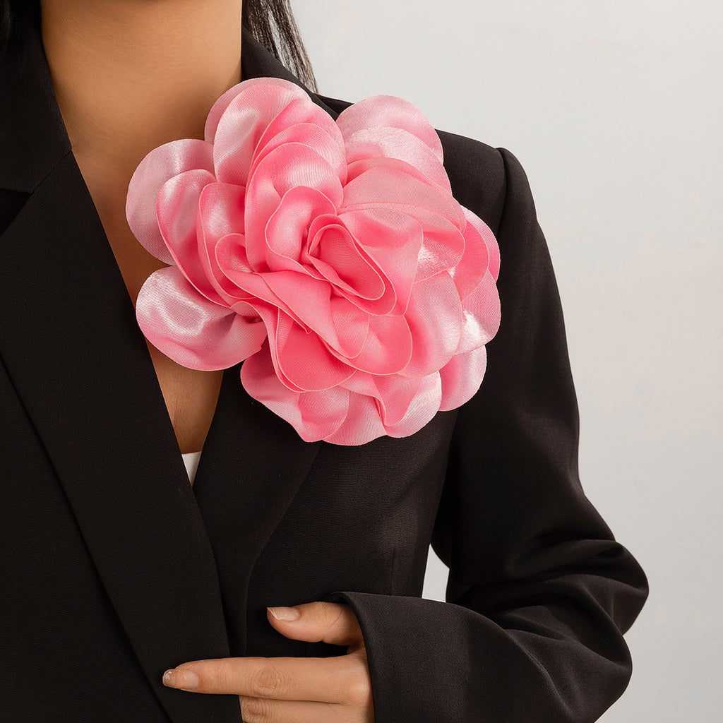 Damen elegante und kunstvolle Blütenbrosche Shop Nory
