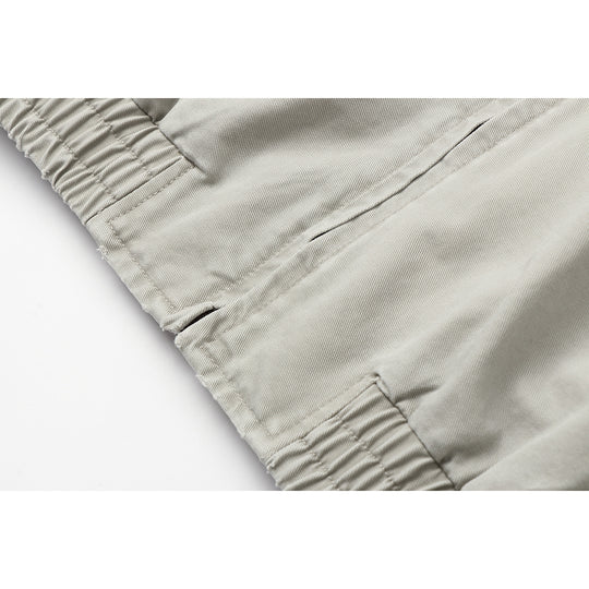 Herren Kurzblouson im Boxy‑Cut aus Canvas mit diagonalen Reißverschlusstaschen und elastischem Saum Shop Nory