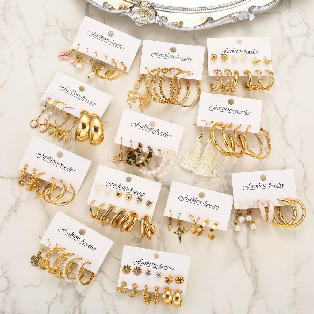 Damen Ohrringe Set mit vielfältigen Stilen und eleganten Designs Shop Nory