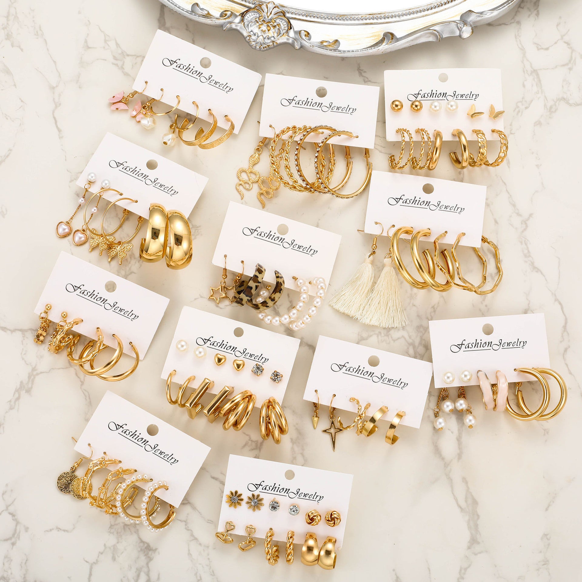 Damen Ohrringe Set mit vielfältigen Stilen und eleganten Designs Shop Nory