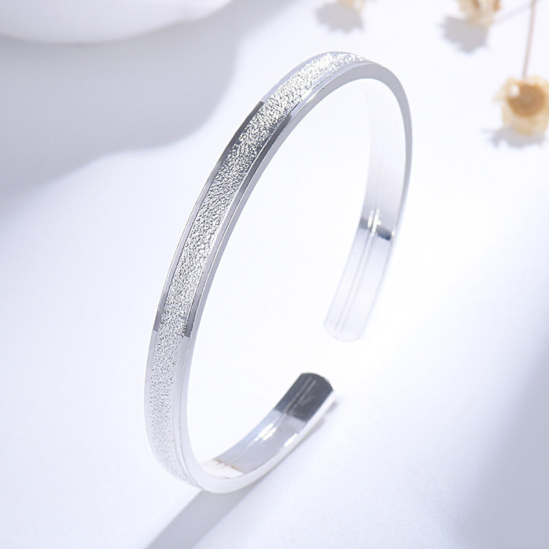 Damen Offenes Armband mit strukturiertem Design Shop Nory