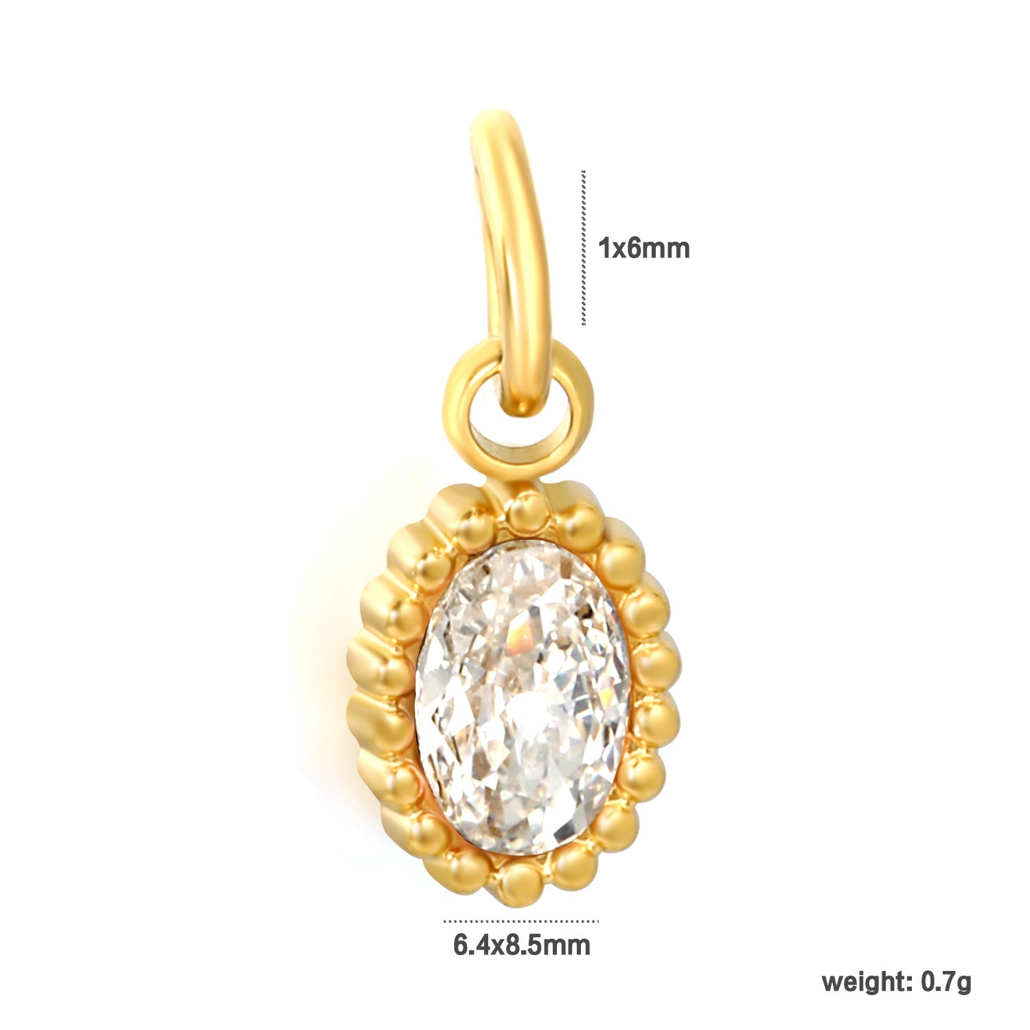Damen Herzförmiger Anhänger mit funkelndem Kristall und luxuriöser Goldbeschichtung Shop Nory