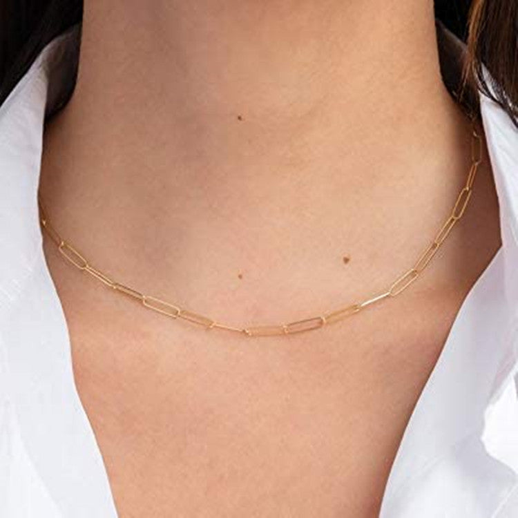 Damen filigrane Gliederkette Shop Nory