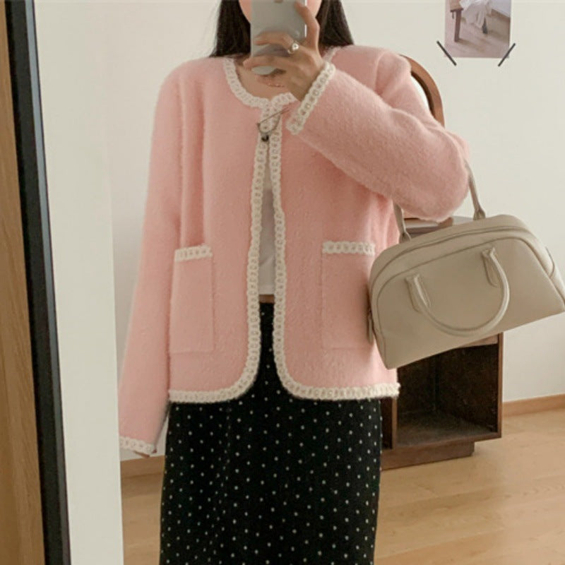Damen Verspielte Strickjacke Shop Nory