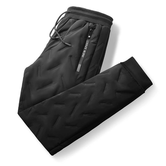 Herren Gepolsterte Thermo-Jogginghose mit Steppstruktur und Teddyfutter Shop Nory