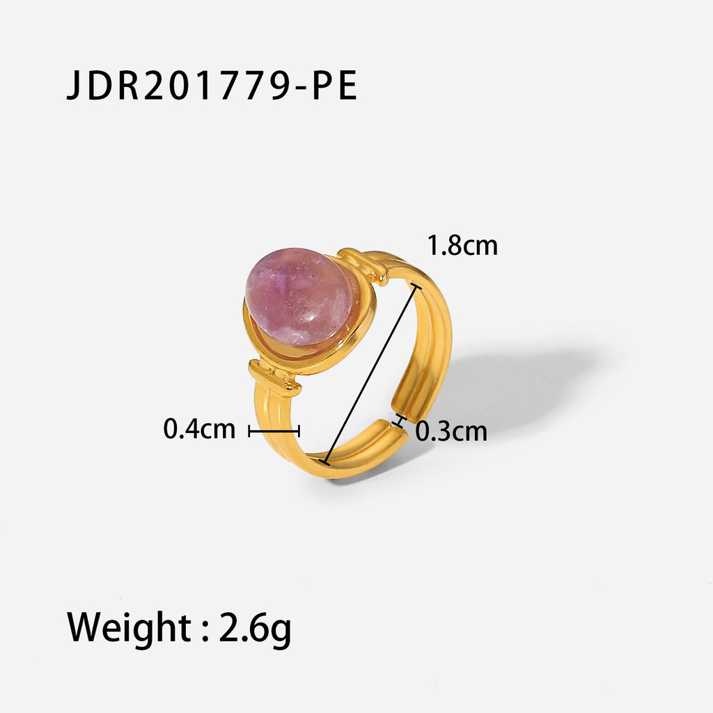 Damen Offenes Armband mit grünem Malachit-Design Shop Nory