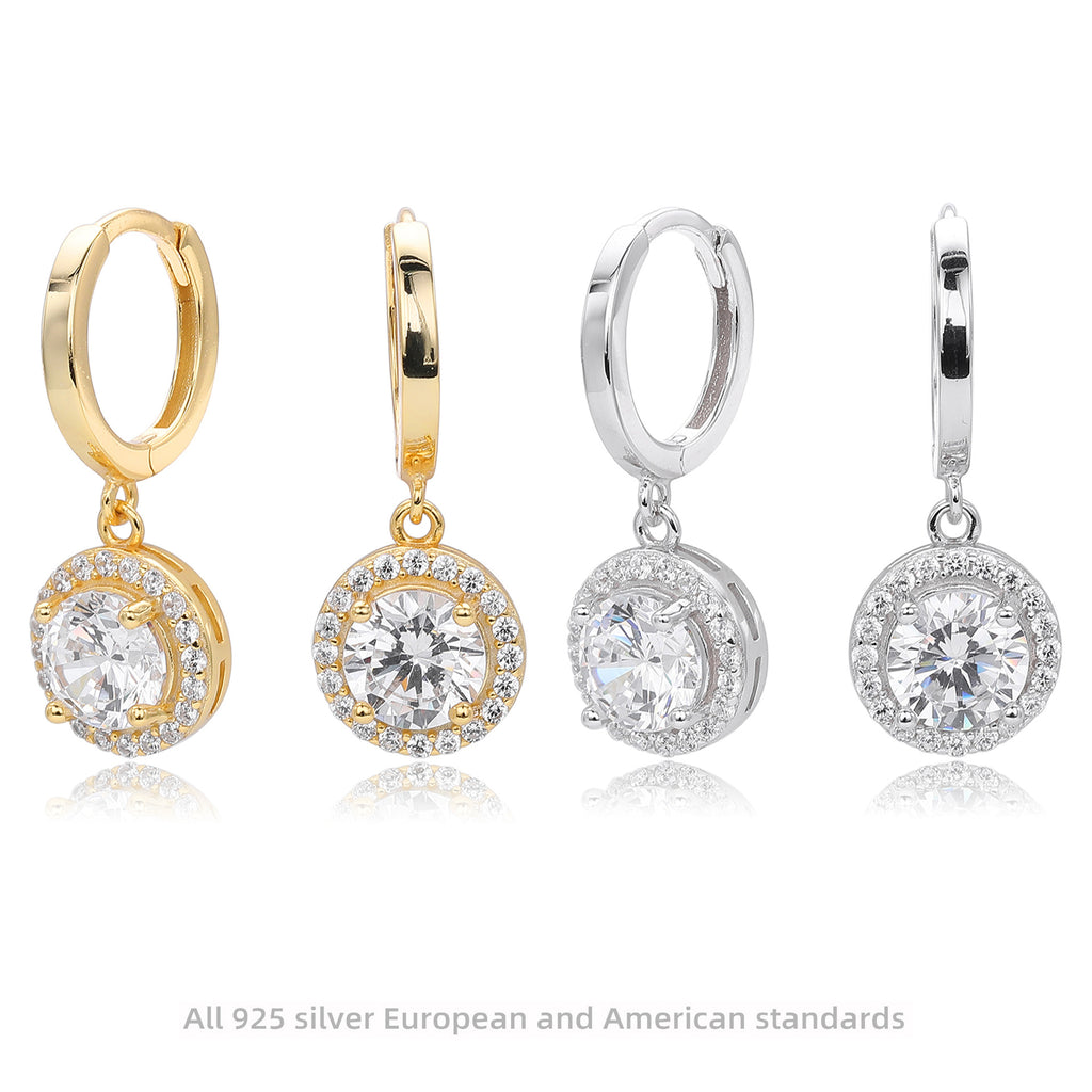 Damen Ohrringe mit funkelndem Zirkon und edlem Design Shop Nory