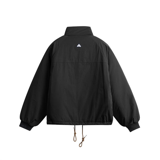 Unisex Kurz geschnittene boxy-wattierte Jacke mit Tunnelzug und Raglanärmeln Shop Nory