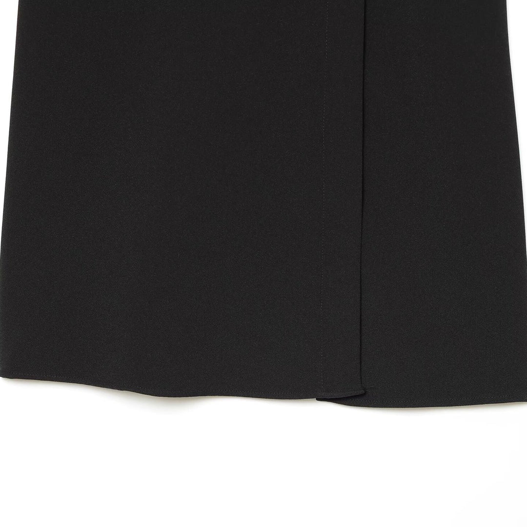 Damen Ärmelloses A‑Linien‑Minikleid mit kontrastierendem Hemdkragen und dekorativen Zierknopfleisten Shop Nory