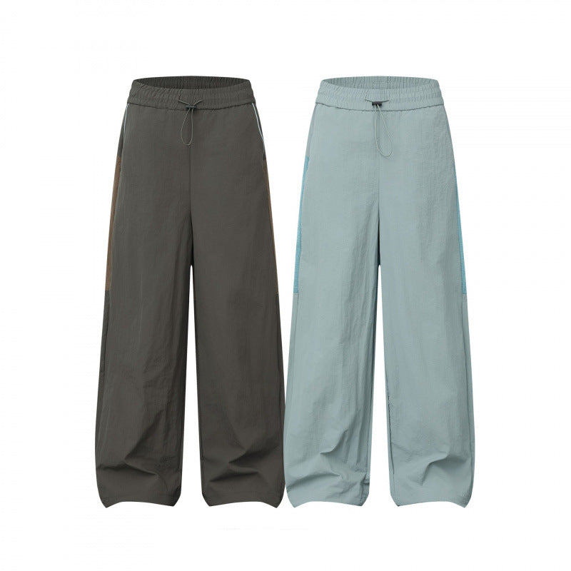 Damen Weite Cargo‑Style Hose mit elastischem Bund, Tunnelzug und seitlichen Einsatzdetails Shop Nory