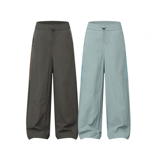 Damen Weite Cargo‑Style Hose mit elastischem Bund, Tunnelzug und seitlichen Einsatzdetails Shop Nory
